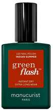 Küünelakk Manucurist Green Flash Led Gel Nail Lacquer Indian Summer, 15 ml