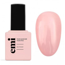 Geellakk E.Mi E.MiLac Color Gel Polish, 002 French Style, 9 ml