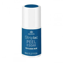 Küünelakk Alessandro Striplac Peel Or Soak, 178 Classic Blue, 8 ml