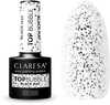 Pealislakk Claresa Top Bubble Black Matt, 5 g