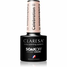 Hübriidküünelakk Claresa SoakOff UV/LED Color Celebration 8, 5 g