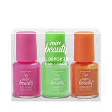 Küünelakikomplekt Golden Rose Miss Beauty Colorpop, 3x6 ml