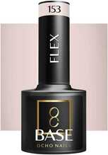 Hübriidgeellaki aluslakk Ocho Nails Flex 153, 5 g