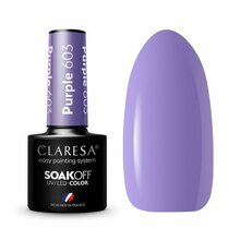 Kauapüsiv hübriidküünelakk Claresa Purple 603, 5 g