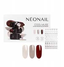 Maniküüri komplekt Neonail Cool Muse, 3 x 3 ml + kleebised