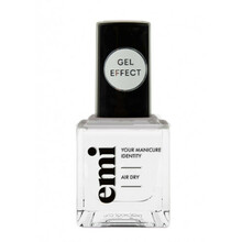 Küünelakk E.Mi Nail Polish Gel Effect, Snow White, 6 ml
