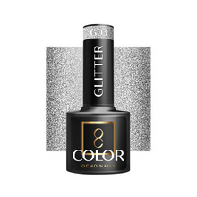 Hübriidküünelakk Ocho Nails Glitter G03, 5 g