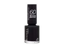 Küünelakk Rimmel London 60 Seconds Super Shine, 900 Black, 8 ml