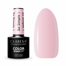 Hübriidküünelakk Claresa, Pink So Simple, 5.5 g