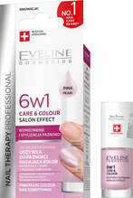 Küünepalsam Eveline Nail Therapy 6in1 Care & Colour Pink Pearl, 5 ml