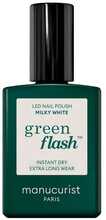 Geellakk Manucurist Green Flash Milky White, 15 ml