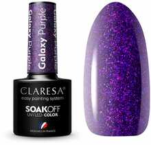 Kauapüsiv hübriidküünelakk Claresa, Galaxy Purple, 5 g