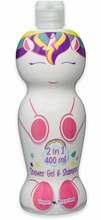 Dušigeel ja šampoon Air-Val Eau My Unicorn 2in1, 400 ml