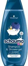 Šampoon ja dušigeel lastele Schwarzkopf Schauma Kids, 400 ml
