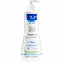 Õrn juuste ja keha pesugeel Mustela Gentle Cleansing Gel, 500 ml