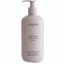 Beebi šampoon ja dušigeel lavendliga Mushie, 400 ml
