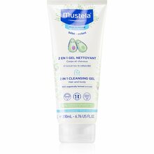 Pesugeel ja šampoon beebidele Mustela 2in1, 200 ml