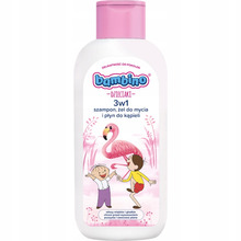 Šampoon, dušigeel ja vannivedelik lastele Nivea Bambino Kids 3-in-1 Flamingo, 400 ml