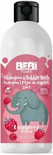 Dušigeel ja šampoon Barwa Bebi Kids 2in1 Raspberry, 500 ml