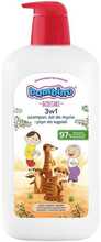 Laste 3in1 šampoon, dušigeel ja vannivedelik Bambino Surykats, 1000 ml