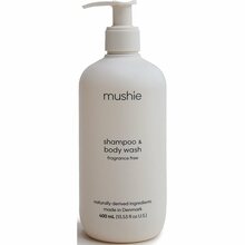 Beebide šampoon ja dušigeel Mushie Organic Baby, 400 ml