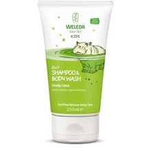 Laste šampoon ja dušigeel Weleda Kids 2in1 Lively Lime, 150 ml