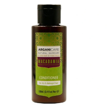 Palsam Arganicare Macadamia, kuivadele ja kahjustatud juustele, 100 ml