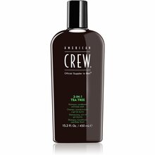 Šampoon, palsam ja dušigeel American Crew 3-IN-1 Tea Tree, 450 ml