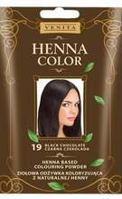 Värviv palsam Venita Henna Color, 19 Black Chocolate, 25 g