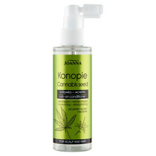 Tugevdav juuksepalsam Joanna Cannabis, taimeekstraktidega tundlikule peanahale, 100 ml
