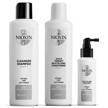 Juuksehoolduskomplekt Nioxin System 1, 150 ml + 150 ml + 50 ml