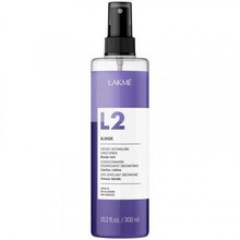 Jäetav juuksepalsam Lakme L2 Blonde Instant Detangling Conditioner, heledatele juustele, 300 ml