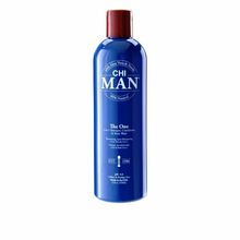 Juuksešampoon, palsam ja dušigeel CHI Man The One 3-in-1, 355 ml