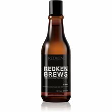 Šampoon-palsam-dušigeel Redken Brews 3in1, 300 ml