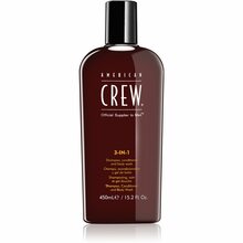 Šampoon, palsam ja dušigeel American Crew 3-in-1, 450 ml