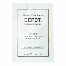 Jäetav juuksepalsam Depot Nr. 202, botaaniline kompleks, niisutav, 10 ml