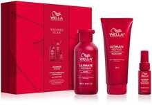 Wella Professionals Ultimate Repair komplekt kahjustatud juustele (250 ml šampoon + 200 ml palsam + 30 ml sprei)