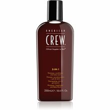 Šampoon, palsam ja dušigeel American Crew 3-in-1, 250 ml