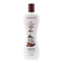 Niisutav juuksepalsam Biosilk Silk Therapy orgaanilise kookosõliga, 355 ml