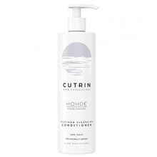 Puhastav juuksepalsam Cutrin Hohde Platinum Cleansing, blondeeritud juustele, 400 ml