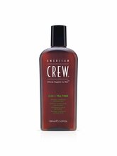 3in1 šampoon, palsam ja dušigeel American Crew Tea Tree, 100 ml