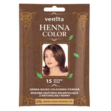 Juuksevärvipulber Venita Henna Color, 15 - Brown, 25 g