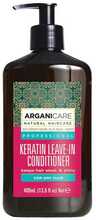Jäetav juuksepalsam Arganicare Keratin kuivadele juustele, 400 ml