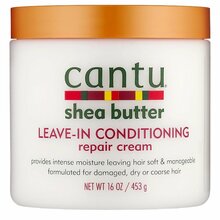 Juustesse jäetav palsam Cantu Shea Butter Leave-In Conditioning Repair Cream, 453 ml