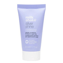Juuksepalsam Milk Shake Silver Shine, heledatele juustele kollaste toonide neutraliseerimiseks, 50 ml