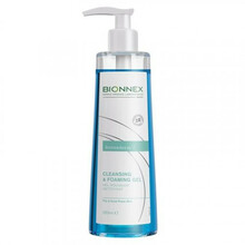 Puhastav ja vahutav näogeel Bionnex Rensaderm, 200 ml