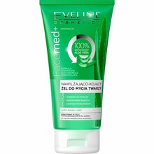 Niisutav puhastav näogeel Eveline Cosmetics FaceMed+, aaloega, 150 ml