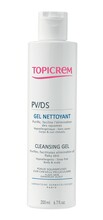 Puhastusgeel Topicrem PV/DS, 200 ml