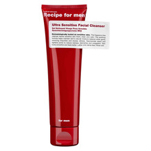 Näopuhastusgeel Recipe For Men Ultra Sensitive, lõhnavaba, 100 ml