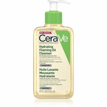 Niisutav vahutav õlipuhastusvahend CeraVe Hydrating Foaming Oil, 236 ml